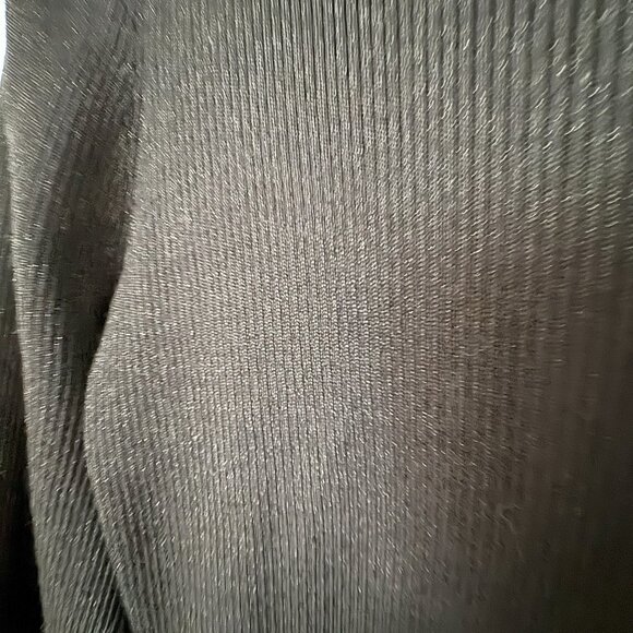 Love Tree Black Ribbed Knit Turtleneck Sweater Dress – Size S - Picture 4 of 4